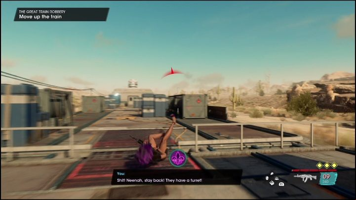 You can dodge and take cover to defeat your foes - Saints Row 2022: Combat - dodging, special attacks, health regen - Basics - Saints Row Guide, Walkthrough