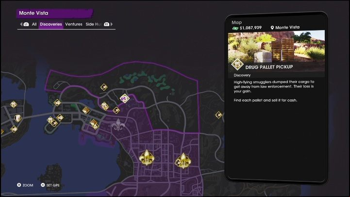 1 - Saints Row 2022: Discoveries (Monte Vista) - list and description of activity - Monte Vista - Saints Row Guide, Walkthrough