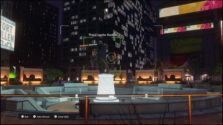You need to take one photo of the figure in the middle of the fountain - Saints Row 2022: Discoveries (Lakeshore North) - list and description of activity - Lakeshore North - Saints Row Guide, Walkthrough