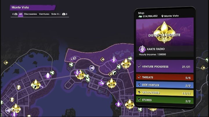 Location : western Monte Vista, in the scenic parking lot - Saints Row 2022: Marshall Vip - how to complete contract? - Wanted - Saints Row Guide, Walkthrough