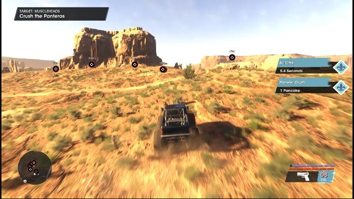 After picking up the phone, go to the marked place to switch your vehicle for a monster truck - Saints Row 2022: Musclehads - how to complete? - Wanted - Saints Row Guide, Walkthrough