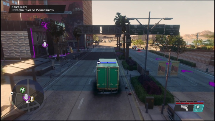 To create Planet Saints on the city map, you must mark its place on the venture map - Saints Row: Planet Saints - venture description - Ventures - Saints Row Guide, Walkthrough