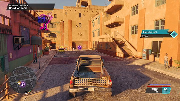 Your apartment can be found in the Mercado district - Saints Row 2022: Morning Commute - walkthrough - Walkthrough - Saints Row Guide, Walkthrough