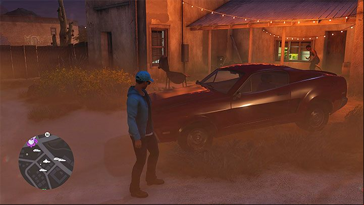 Before you can start the optional orders you must go to the back of the Garage and talk to JR - Saints Row 2022: JimRobs Garage - venture description - Ventures - Saints Row Guide, Walkthrough