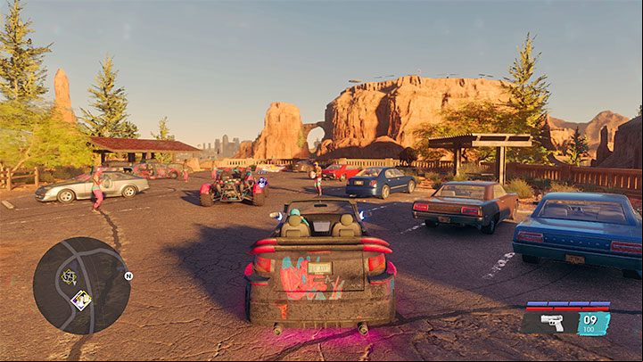 The buggy in question is in the northern part of the desert - Saints Row 2022: JimRobs Garage - venture description - Ventures - Saints Row Guide, Walkthrough