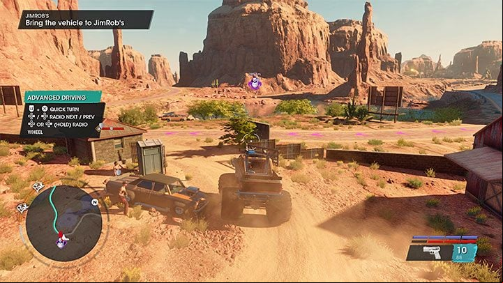 The sixth vehicle is at the Los Panteros farm in the south-eastern part of the map - Saints Row 2022: JimRobs Garage - venture description - Ventures - Saints Row Guide, Walkthrough