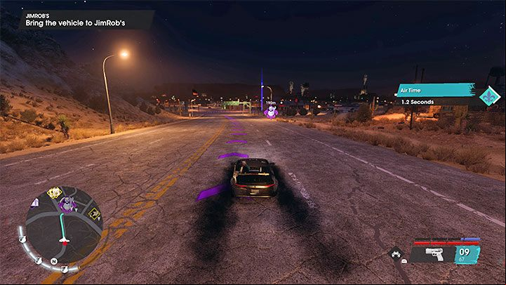 The next vehicle can be found in the East Flats district - Saints Row 2022: JimRobs Garage - venture description - Ventures - Saints Row Guide, Walkthrough