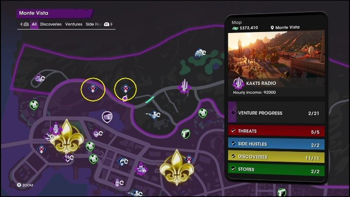 After the fight is over, new transmission towers will appear on the map - you have to reach them - Saints Row 2022: Kakts Radio - venture description - Ventures - Saints Row Guide, Walkthrough