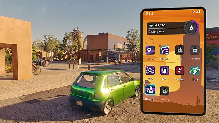 The smartphone is your most important "gadget" and you will use it to perform many important activities - Saints Row 2022: Beginners guide - list - Basics - Saints Row Guide, Walkthrough