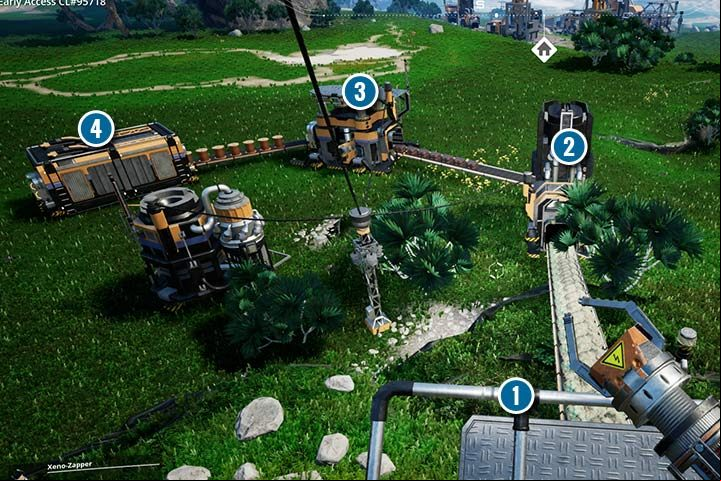 A simple production line will save you a lot of time when creating basic items. - Production lines in Satisfactory - 10 Important Tips - Satisfactory Guide