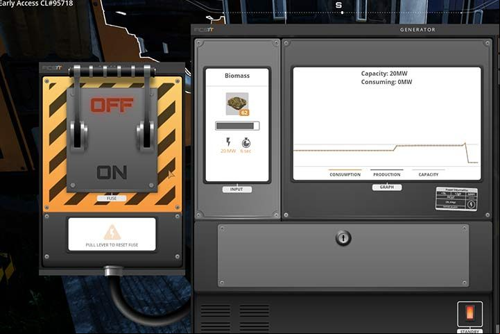 If the power usage exceeds the production, the power will be turned off! - Electricity in Satisfactory - 10 Important Tips - Satisfactory Guide