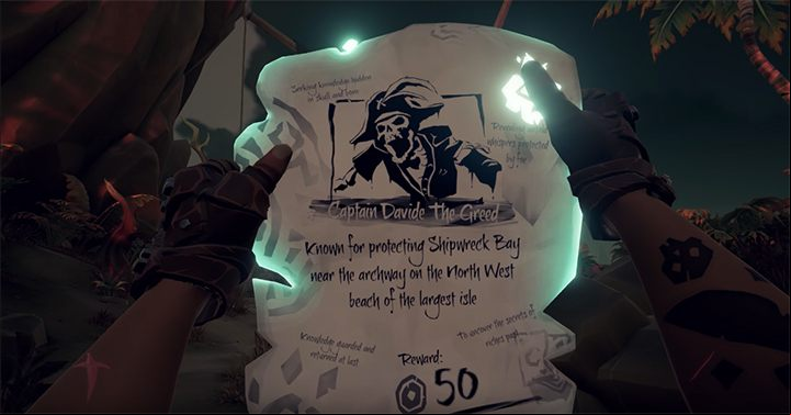 An example of a pirate captain wanted poster. - Sea of Thieves: Factions and mission types - For Landlubbers - Sea Of Thieves Guide
