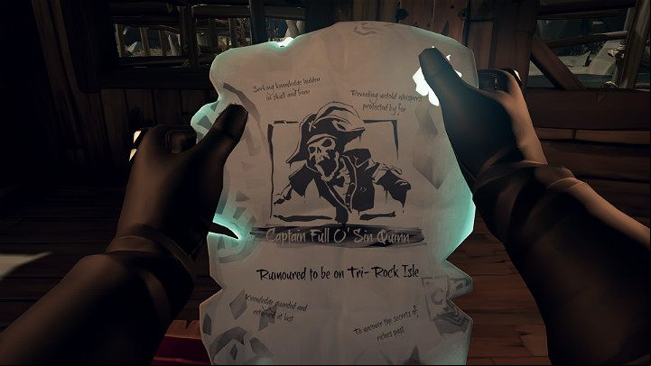 When the task is activated, a new item will appear in your equipment - a wanted letter - Sea of Thieves: How to start, 7 Simple Steps - tips, advice - For Landlubbers - Sea Of Thieves Guide