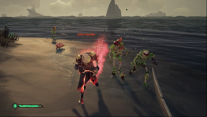 Avoid wasting ammunition on ordinary skeletons, as you only need a few cutlass attacks to defeat them - Sea of Thieves: Hostile skeletons types, list, guide - For Landlubbers - Sea Of Thieves Guide