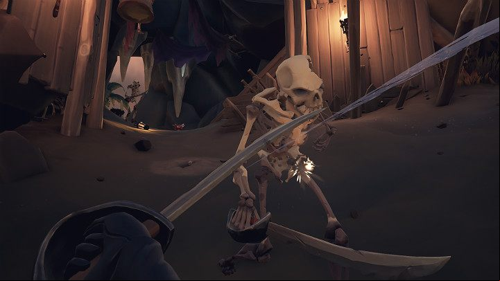 Light attacks performed with the cutlass deal 25% damage - Sea of Thieves: Fencing guide - Combat - Sea Of Thieves Guide