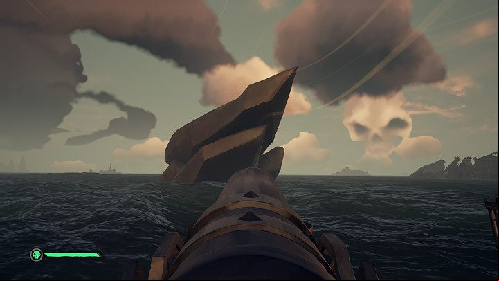 Anchor turning allows for an immediate change in direction of the cruise but keeps the ship in place for a while - Sea of Thieves: Solo Sloop - For Landlubbers - Sea Of Thieves Guide