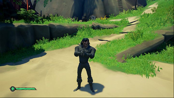 In the above image you can see a character dressed in one of the more popular Tucking sets that include the following items - Sea of Thieves: Tucking - plundering tips - For Landlubbers - Sea Of Thieves Guide