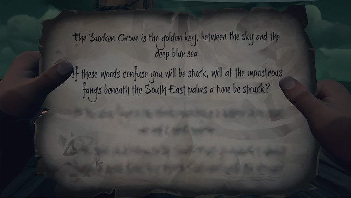 In our case we had to find the island called The Sunken Grove - Sea of Thieves: Ashen Guardians Notes - For Landlubbers - Sea Of Thieves Guide