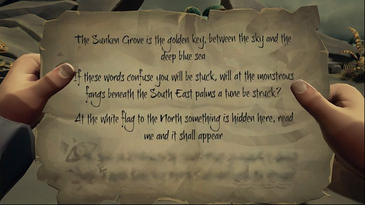 It seems that we are on the right track to our treasure - another verse appeared in our riddle map - Sea of Thieves: Ashen Guardians Notes - For Landlubbers - Sea Of Thieves Guide
