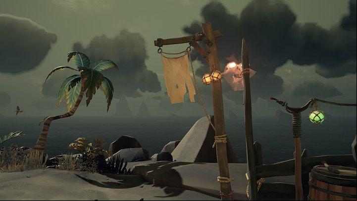 We searched the whole area of The Sunken Grove and found only a single spot that fits the riddle - Sea of Thieves: Ashen Guardians Notes - For Landlubbers - Sea Of Thieves Guide