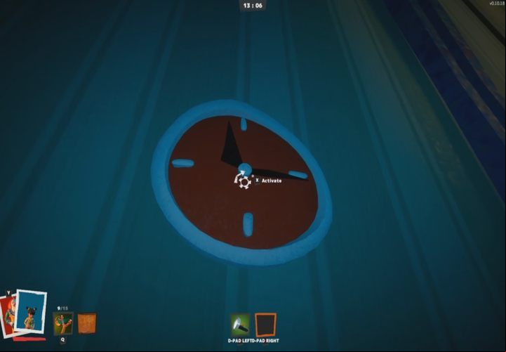 The neighbor can use the clocks on the walls to access locations inavailable to the children. - Secret Neighbor Guide