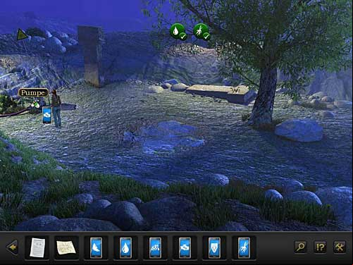 You have to find a place with at least three objects which fit to hints from the Emre's video - Locate Emre - Chapter 2 - Göbekli Tepe, Turkey - Secret Files 3: The Archimedes Code - Game Guide and Walkthrough