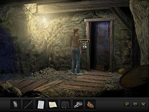 Unfortunately the crate is locked and the elevator key doesn't fit - Get to Emre - Chapter 2 - Göbekli Tepe, Turkey - Secret Files 3: The Archimedes Code - Game Guide and Walkthrough
