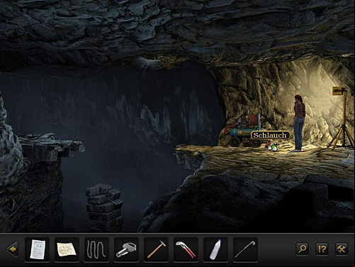 Now load the gun with the sand and combine the gun with the hose - Get to Emre - Chapter 2 - Göbekli Tepe, Turkey - Secret Files 3: The Archimedes Code - Game Guide and Walkthrough