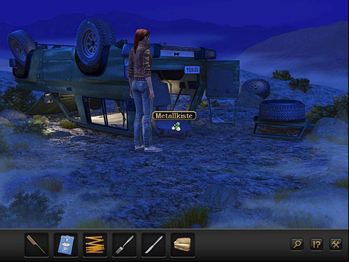 Now pick up Max's metal box mentioned by Emre during the trip - Get out of the wreckage - Chapter 2 - Göbekli Tepe, Turkey - Secret Files 3: The Archimedes Code - Game Guide and Walkthrough