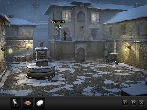 Again go to the wooden platform - Get the sword - Chapter 3 - Florence, Italy - Secret Files 3: The Archimedes Code - Game Guide and Walkthrough