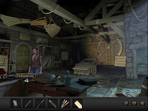 You'll find here two hints: one of them is a master diploma hanging on the wall over the door to the left - Open the cylinder - Chapter 3 - Florence, Italy - Secret Files 3: The Archimedes Code - Game Guide and Walkthrough