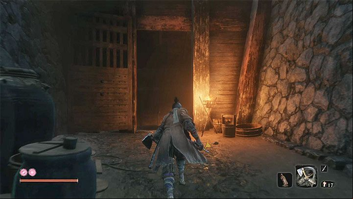 Cross the larger bridge and ignore the enemies - Senpou Temple | Sekiro Shadows Die Twice Walkthrough - Main story - Sekiro Guide and Walkthrough