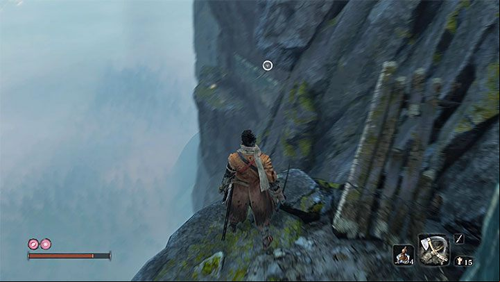The first larger fork is right after you the Sculptors Idol by - Senpou Temple | Sekiro Shadows Die Twice Walkthrough - Main story - Sekiro Guide and Walkthrough