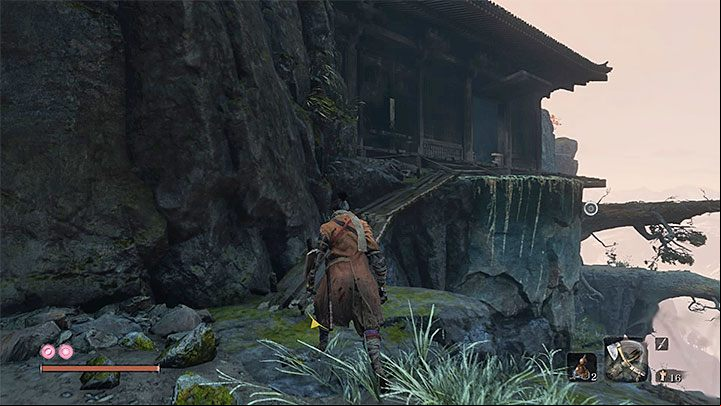 Continue climbing - Senpou Temple | Sekiro Shadows Die Twice Walkthrough - Main story - Sekiro Guide and Walkthrough