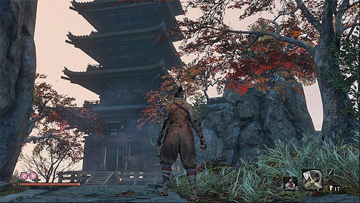 Finding this text is optional - Senpou Temple | Sekiro Shadows Die Twice Walkthrough - Main story - Sekiro Guide and Walkthrough