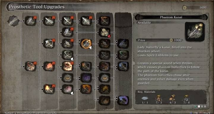 Anayama the Peddler. - Phantom Kunai | Prosthetic Tools in Sekiro Shadows Die Twice - Prosthetic Tools - Sekiro Guide and Walkthrough