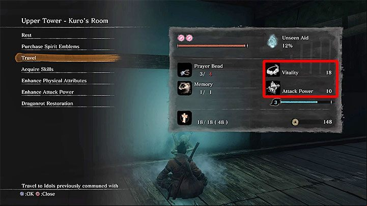 In Sekiro, the main character is described by three parameters - Vitality, Posture and Attack Power - Character Development in Sekiro Shadows Die Twice - Basics - Sekiro Guide and Walkthrough