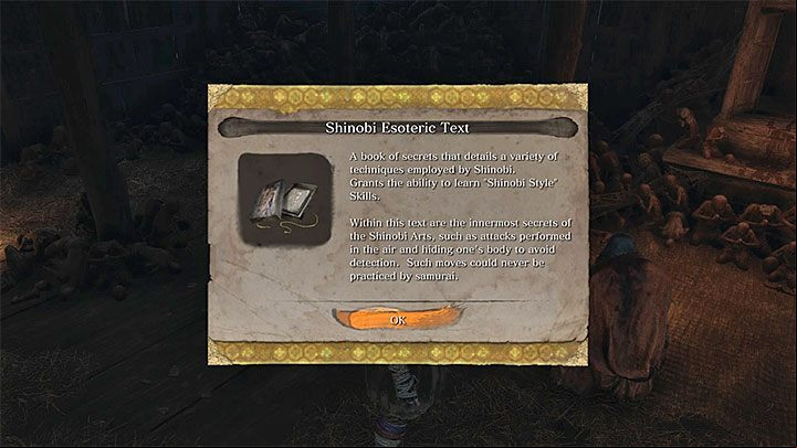 Another way to increase the effectiveness of the hero on the battlefield is the acquisition of new skills - Character Development in Sekiro Shadows Die Twice - Basics - Sekiro Guide and Walkthrough