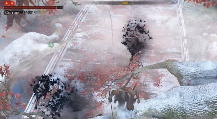 A good strategy is to use Shinobi Firecrackers and move to the back of the enemy - from behind, you can strike him with a lot more hits before he even manages to dodge or counter them - Fountainhead Palace | Sekiro Shadows Die Twice Walkthrough - Main story - Sekiro Guide and Walkthrough