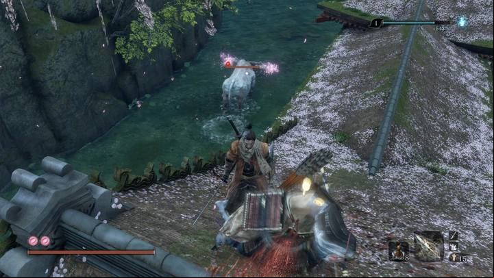 Now, going through the building, you will encounter a sculptor idol Flower Viewing Stage - Fountainhead Palace | Sekiro Shadows Die Twice Walkthrough - Main story - Sekiro Guide and Walkthrough