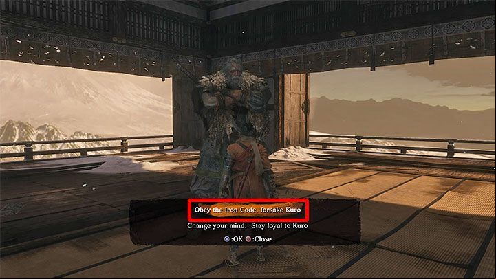 Location: Ashina Castle - Emma, the Gentle Blade | Sekiro Shadows Die Twice Boss Fight - Bosses - Sekiro Guide and Walkthrough
