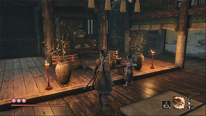 Emma the Physician and Kuro are both in Kuros Room - How to enter the Fountainhead Palace in Sekiro? - FAQ - Sekiro Guide and Walkthrough