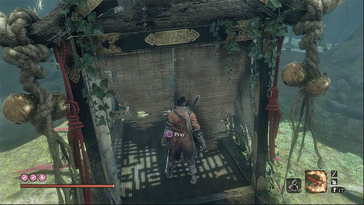 Use fast travel and move to Wedding Cave Door in Ashina Depths - How to enter the Fountainhead Palace in Sekiro? - FAQ - Sekiro Guide and Walkthrough