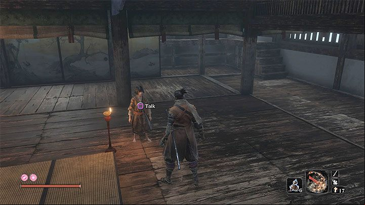 Meeting with Kuro occurs after you fight with the boss Genichiro Ashina on the roof of the Ashina Castle - What items can you bring to Kuro in Sekiro? - FAQ - Sekiro Guide and Walkthrough