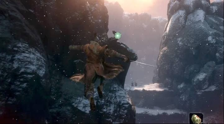 Sometimes you cannot continue until you use the grappling hook - Exploration in Sekiro Shadows Die Twice - Basics - Sekiro Guide and Walkthrough