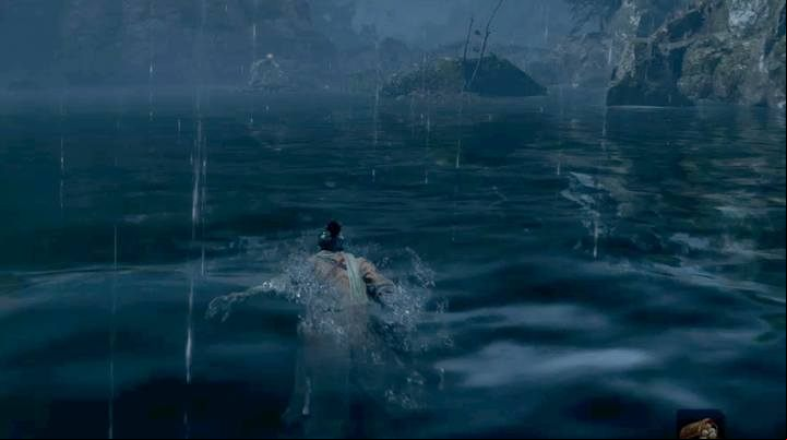 Your character can swim but not very fast - Exploration in Sekiro Shadows Die Twice - Basics - Sekiro Guide and Walkthrough