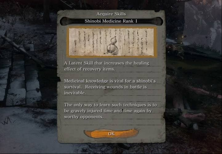 You can get this skill by defeating the boss. - Chained Ogre | Sekiro Shadows Die Twice Boss Fight - Bosses - Sekiro Guide and Walkthrough