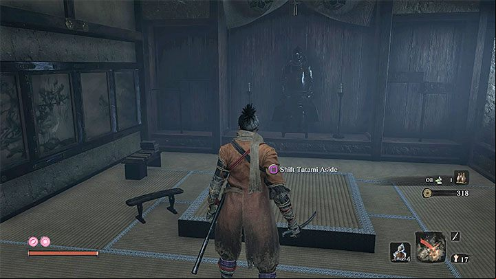 Go down the long corridor and defeat a single archer - Lady Butterfly | Sekiro Shadows Die Twice Boss Fight - Bosses - Sekiro Guide and Walkthrough