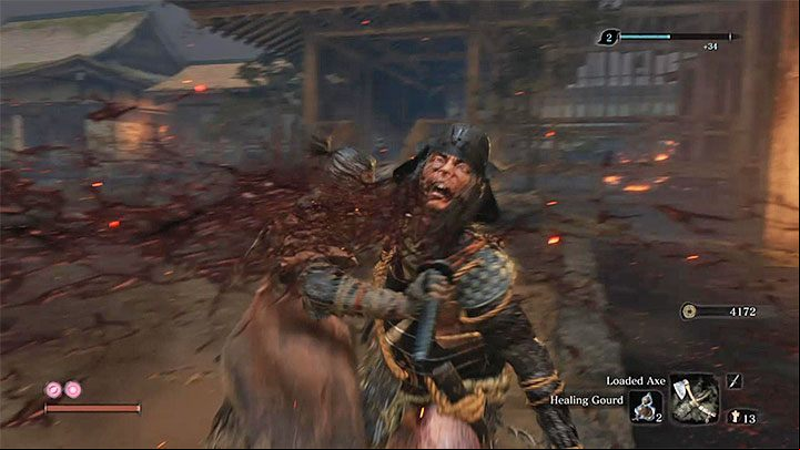 Loaded axe allows you to mound extremely powerful axe attacks - they are slow, though - Loaded Axe | Prosthetic Tools in Sekiro Shadows Die Twice - Prosthetic Tools - Sekiro Guide and Walkthrough