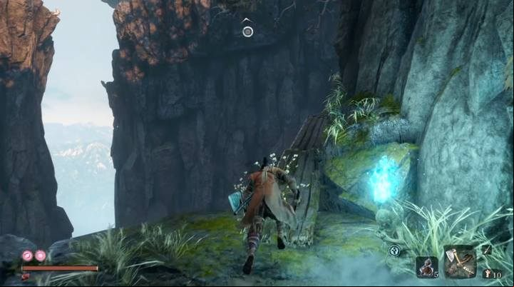 Armored Warrior - guards a bridge in the Senpou Temple - Armored Warrior | Sekiro Shadows Die Twice Boss Fight - Bosses - Sekiro Guide and Walkthrough